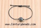 CGB9984 Fashion 12mm faceted labradorite adjustable bracelet jewelry