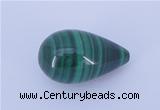 CGC45 13*22mm teardrop natural malachite gemstone cabochons