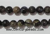 CGE103 15.5 inches 10mm round glaucophane gemstone beads