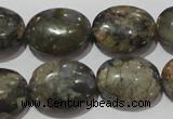 CGE134 15.5 inches 15*20mm oval glaucophane gemstone beads