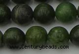 CGJ404 15.5 inches 12mm round green jade beads wholesale