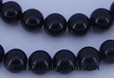 CGL284 10PCS 16 inches 8mm round dyed glass pearl beads wholesale