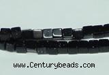 CGS116 15.5 inches 5*5mm cube blue goldstone beads wholesale