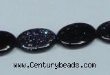 CGS135 15.5 inches 13*18mm oval blue goldstone beads wholesale