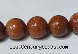 CGS53 15.5 inches 14mm round goldstone beads wholesale