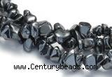 CHE09 34 inches hematite chips beads strand Wholesale