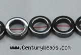 CHE1015 15.5 inches 12mm donut hematite beads wholesale