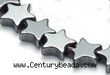 CHE11 16 inches 6mm star shape hematite beads Wholesale