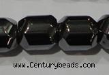 CHE230 15.5 inches 10*12mm hematite beads wholesale