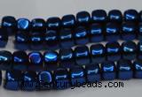 CHE859 15.5 inches 3*3mm dice platedhematite beads wholesale