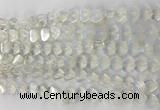 CHG122 15.5 inches 8mm flat heart opal beads wholesale