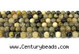 CHJ102 15 inches 8mm round honeybee jasper beads