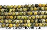 CHJ121 15.5 inches 8mm round honeybee jasper gemstone beads