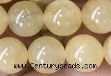 CHJ15 15.5 inches 12mm round honey jade beads wholesale