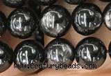 CHS58 15.5 inches 6mm round natural hypersthene beads wholesale