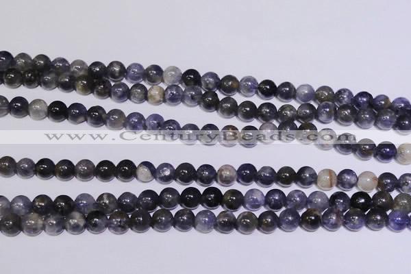 CIL01 15.5 inches 6mm round natural iolite gemstone beads