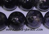 CIL06 15.5 inches 12mm round natural iolite gemstone beads