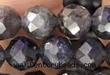 CIL122 15.5 inches 7mm faceted round iolite beads wholesale