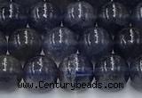 CIL127 15.5 inches 8mm round natural iolite beads wholesale