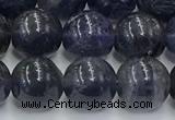 CIL128 15.5 inches 10mm round natural iolite beads wholesale