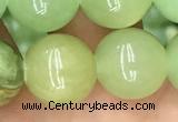 CJB312 15.5 inches 12mm round dyed green jade gemstone beads