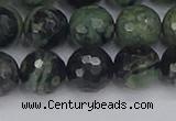 CKJ313 15.5 inches 10mm faceted round kambaba jasper beads