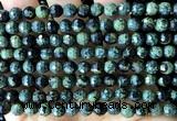 CKJ334 15 inches 6mm faceted round kambaba jasper beads wholesale