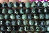 CKJ337 15 inches 12mm faceted round kambaba jasper beads wholesale