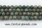 CKJ466 15.5 inches 12mm round natural k2 jasper beads wholesale