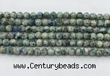 CKJ470 15.5 inches 6mm round natural k2 jasper beads wholesale