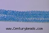 CKQ360 15.5 inches 4mm round dyed crackle quartz beads wholesale