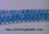 CKQ372 15.5 inches 8mm round dyed crackle quartz beads