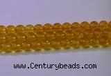 CKQ383 15.5 inches 10mm round dyed crackle quartz beads