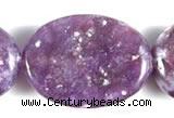 CKU03 15 inches 13*18mm oval purple kunzite beads Wholesale