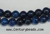 CKU102 15.5 inches 8mm round dyed kunzite beads wholesale