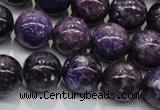 CKU30 15.5 inches 14mm round purple kunzite beads wholesale