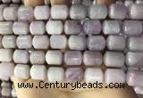 CKU332 15.5 inches 10*12mm tube kunzite gemstone beads