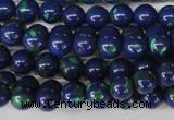 CLA401 15.5 inches 6mm round synthetic lapis lazuli beads