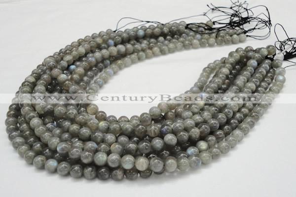 CLB03 16 inches 10mm round labradorite gemstone beads wholesale