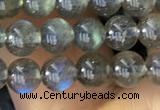 CLB1015 15.5 inches 5mm round labradorite gemstone beads