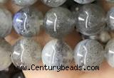 CLB1058 15.5 inches 8mm round labradorite gemstone beads