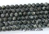 CLB1202 15.5 inches 8mm round black labradorite gemstone beads