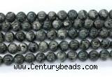 CLB1203 15.5 inches 10mm round black labradorite gemstone beads