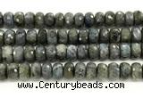 CLB1286 15.5 inches 10*16mm faceted rondelle labradorite beads