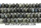 CLB1287 15.5 inches 13*18mm faceted rondelle labradorite beads