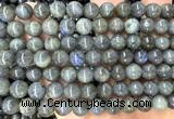 CLB1292 15 inches 8mm round labradorite beads wholesale