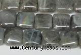 CLB163 15.5 inches 12*12mm square labradorite gemstone beads