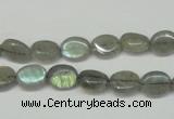 CLB172 15.5 inches 8*10mm oval labradorite gemstone beads