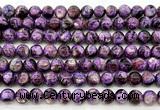 CLB2022 15 inches 10mm round purple lepidolite gemstone beads