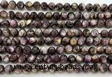 CLB2026 15 inches 8mm round natural lepidolite gemstone beads